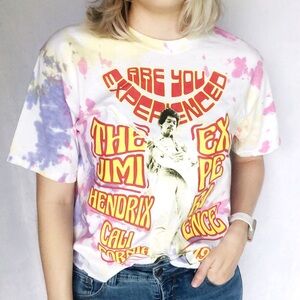 Jimi Hendrix NWOT TieDye Tee‎